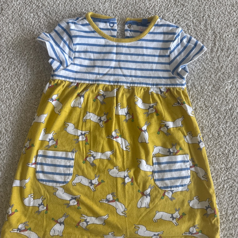 Baby Boden Bunny Dress